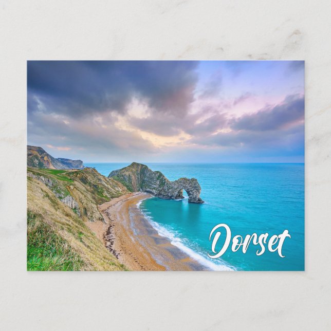 Durdle Door, Jurassic Coast, Dorset, England Postkarte (Vorderseite)