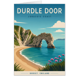 Durdle Door Jurassic Coast Grußkarte