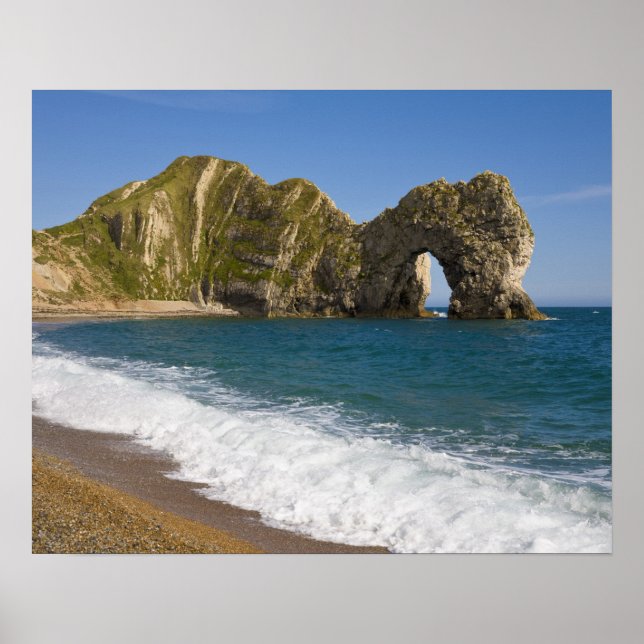 Durdle Door, Lulworth Cove, Jurassic Coast, Poster (Vorne)