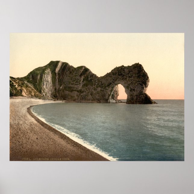 Durdle Door, Lulworth, Dorset, England Poster (Vorne)
