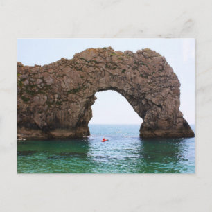 Durdle door sea, UK Postkarte