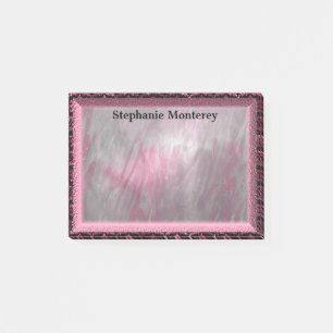 Durenfield Petal Elegant Monogram Post-it Klebezettel