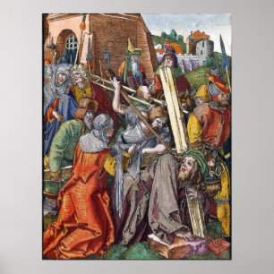 Dürer - Die Kreuztragung Poster