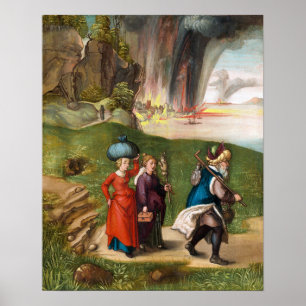 Dürer - Lot und seine Töchter Poster