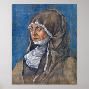 Dürer - Portrait einer Frau Poster