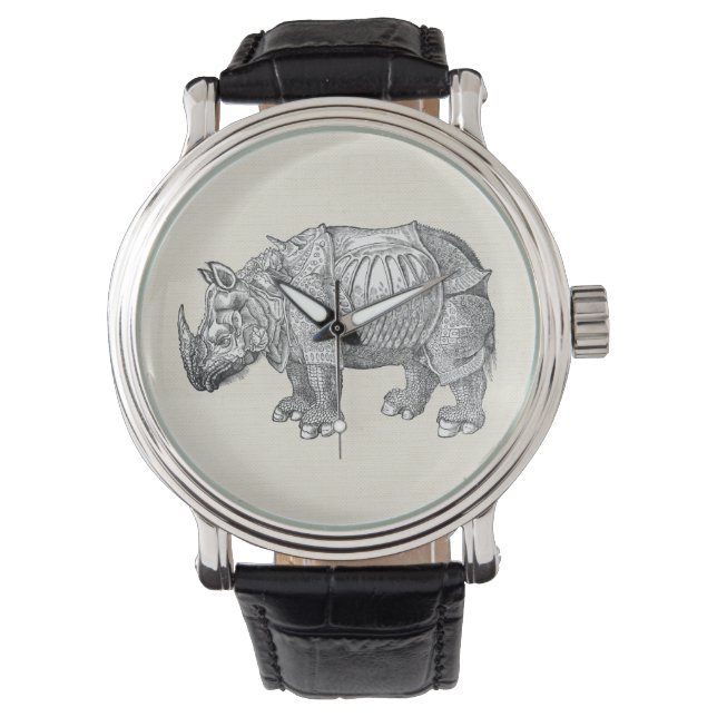 Durer Rhino Armbanduhr (Vorderseite)