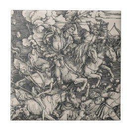 Durer vier Reiter der Apokalypse Fliese