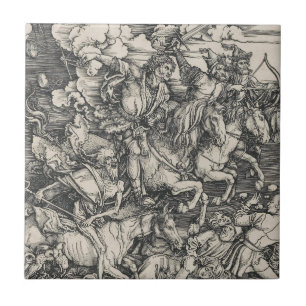 Durer vier Reiter der Apokalypse Fliese