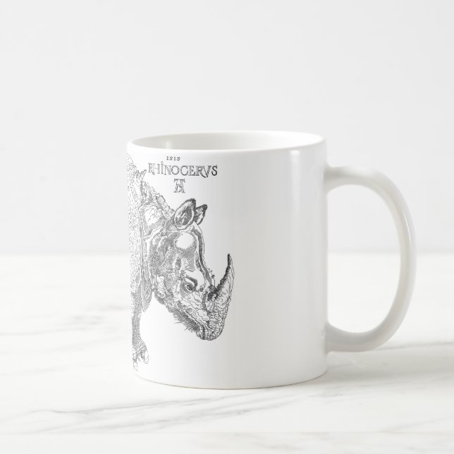 Dürers Nashorn Tasse (Rechts)