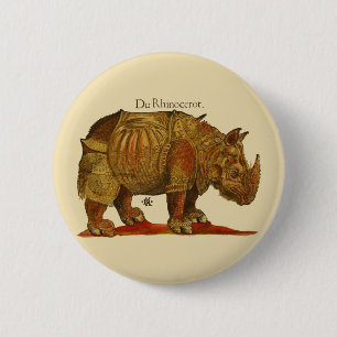 Durer's Rhinoceros Button
