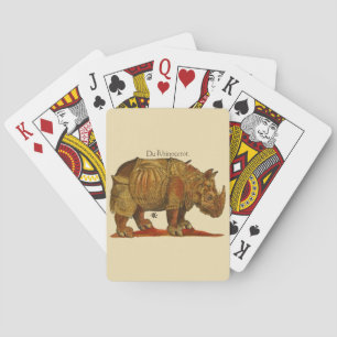 Durer's Rhinoceros Spielkarten