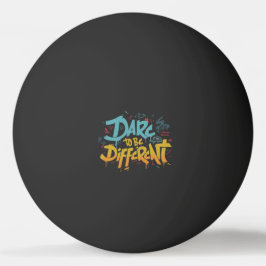 Dürfen Sie anders sein Tischtennisball