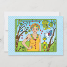 Dürfen Sie sich anders_flache Karte 7" x 5"