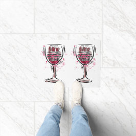 Dürfte dein Wein stärker sein als dein Töchter? Fußmatte