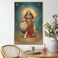 Durga Hinduistische Göttin der Stärke und des Schu