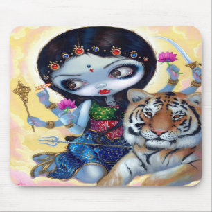 "Durga und der Tiger" Mousepad