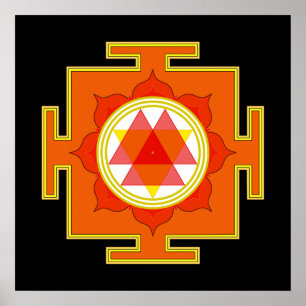 Durga Yantra Poster