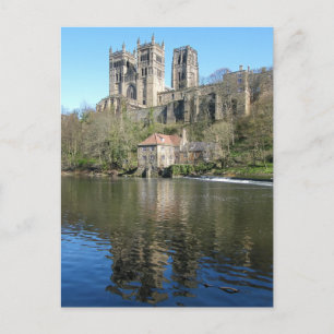 Durham Cathedral & Mill Postkarte