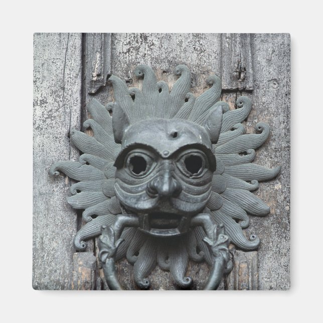 Durham Cathedral Sanctuary Knocker Magnet (Vorne)