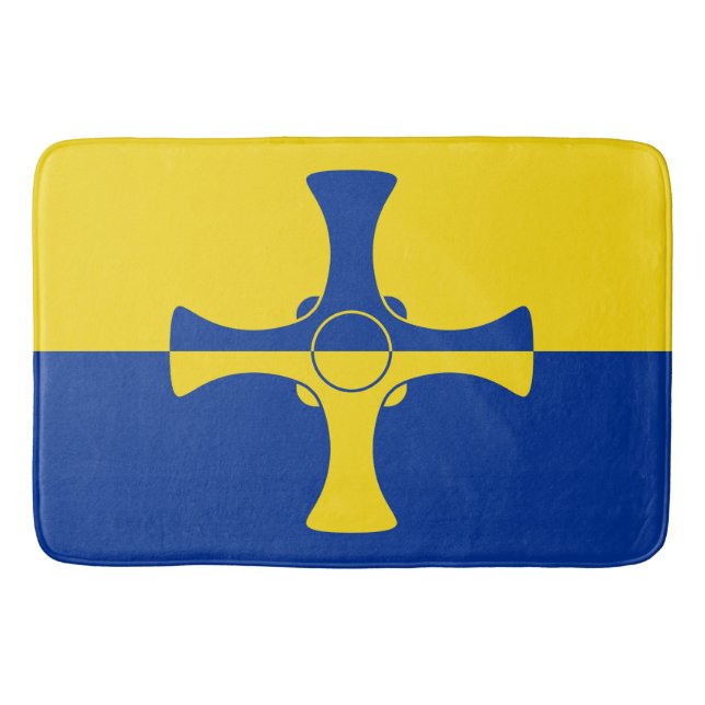 Durham Flag (Landkreis von England, UK) Badematte (Vorderseite)