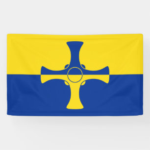 Durham Flag (Landkreis von England, UK) Banner