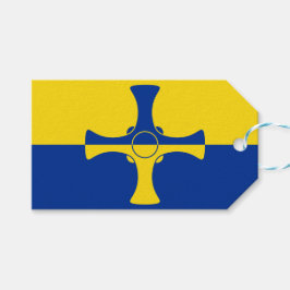 Durham Flag (Landkreis von England, UK) Geschenkanhänger