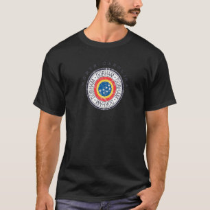 Durham-Flagge North Carolina Staatssiegel Bull Cit T-Shirt