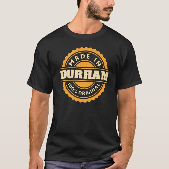 Durham Heimat T-Shirt (Vorderseite)