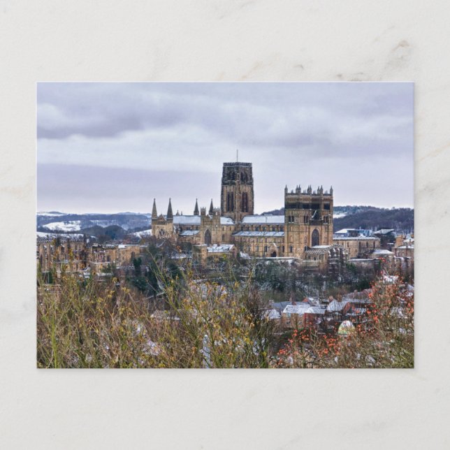 Durham Kathedrale und Schloss Postkarte (Vorderseite)
