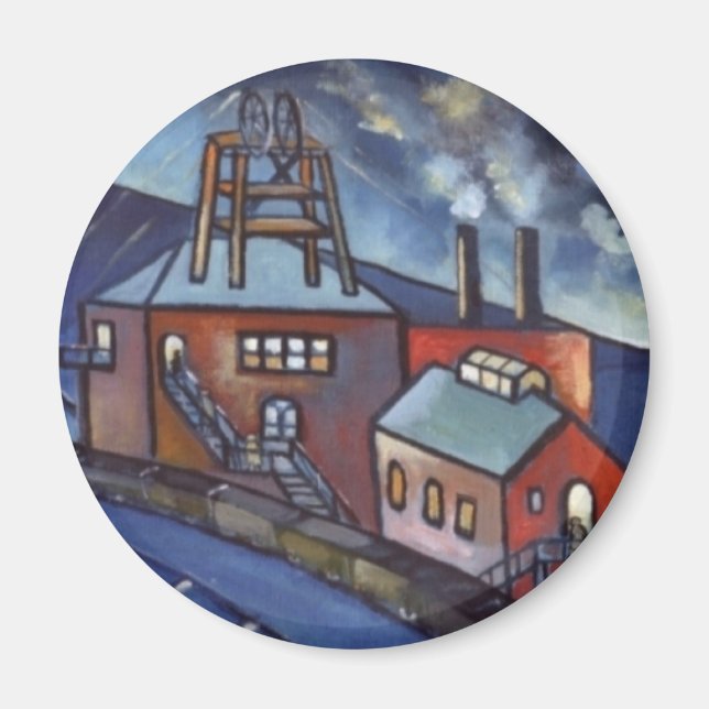 DURHAM MAIN COLLIERY MAGNET (Vorne)