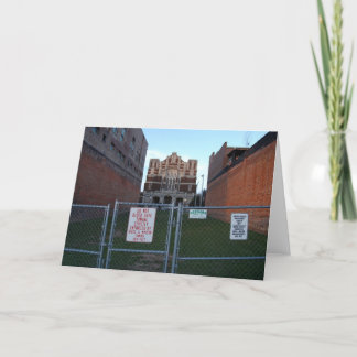 Durham, NC-Kirchen-Gruß-Karte Karte