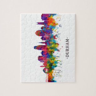 Durham North Carolina Skyline Puzzle