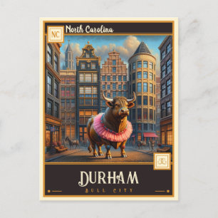 Durham, North Carolina   VINTAG Postkarte