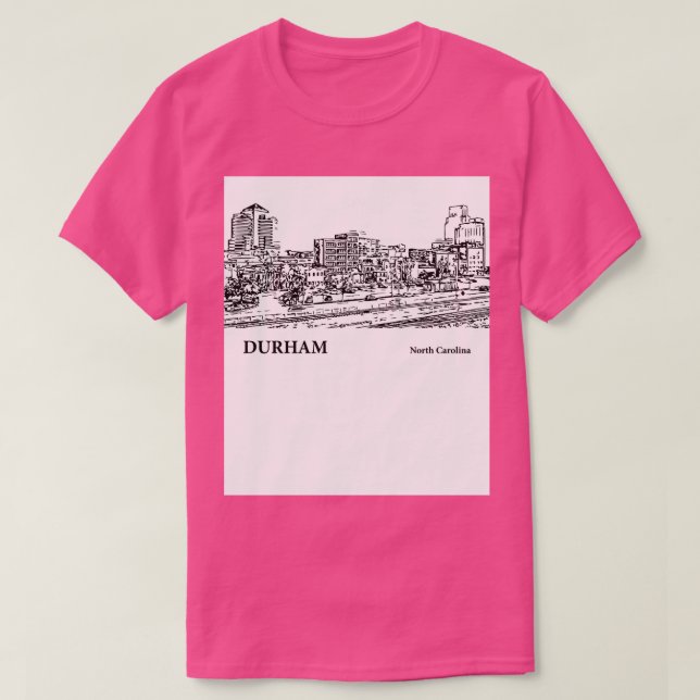 Durham North olina 3 T-Shirt (Design vorne)