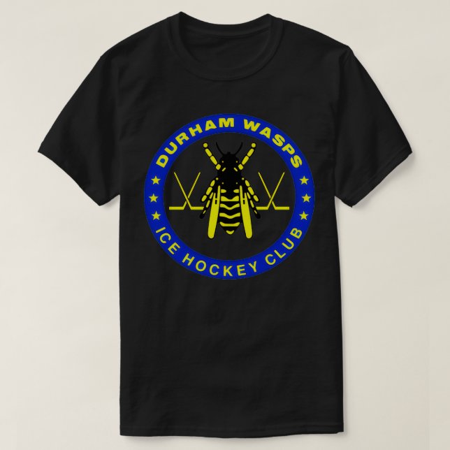 Durham Wasps Ice Hockey Team 2 T-Shirt (Design vorne)