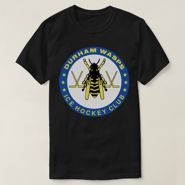 Durham Wasps Ice Hockey Team Essential T Shirt (Design vorne)