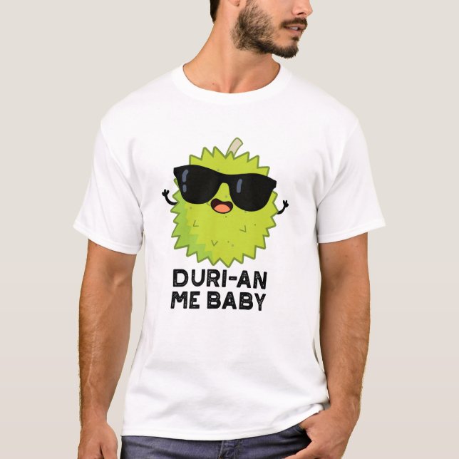 Duri-an-Me Baby Funny Durian Obstpuff T-Shirt (Vorderseite)