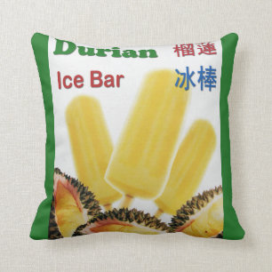 Durian-Eis-Bar-tropische FruchtPopsicle Kissen