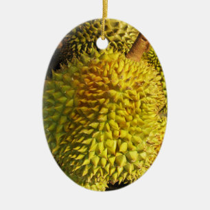 Durian Fruit Keramik Ornament