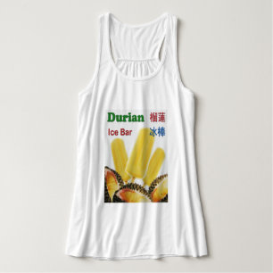 Durian Ice Bar Tropical Fruit Popsicle Tank Top