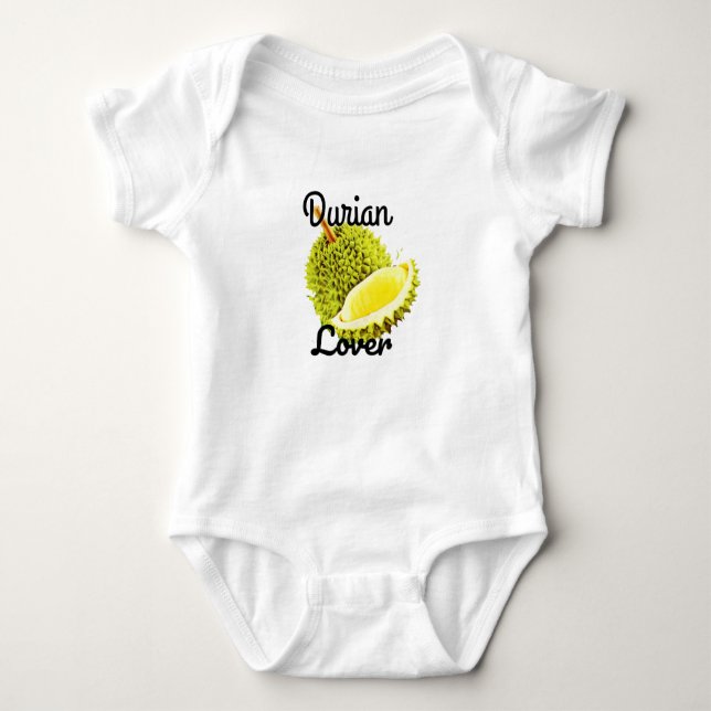 Durian Liebhaber, Durian, König der Fruchtmaus Baby Strampler (Vorderseite)