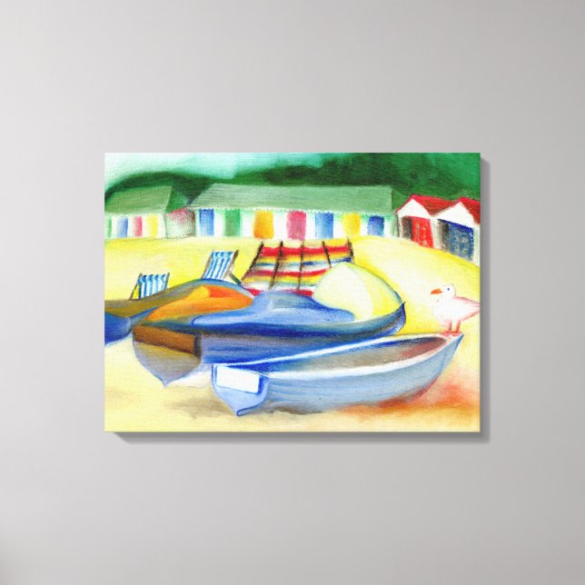 Durley Chine Seagull 2012 Leinwanddruck (Vorderseite)