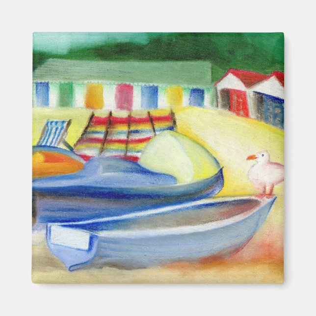 Durley Chine Seagull 2012 Magnet (Vorne)