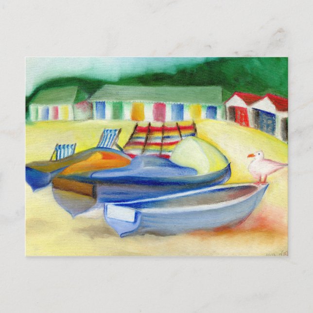 Durley Chine Seagull 2012 Postkarte (Vorderseite)