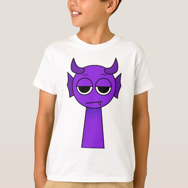 Durple von Sprunki T-Shirt (Vorderseite)