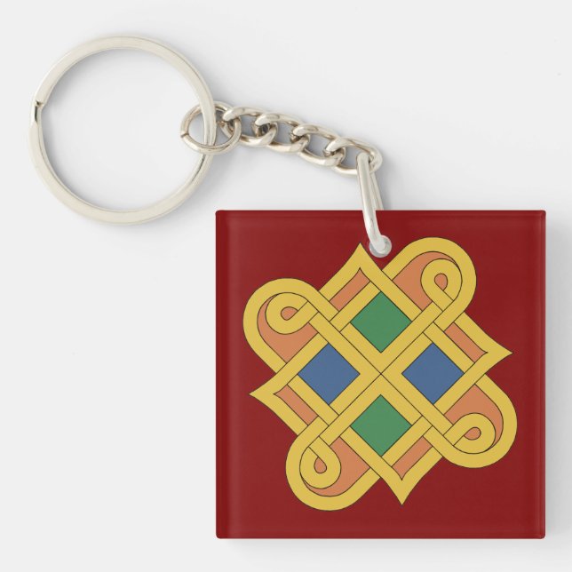 Durrow Knotwork 2016 Schlüsselanhänger (Vorderseite)