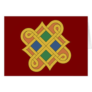 Durrow-Knüpfarbeit 2016-Grußkarte