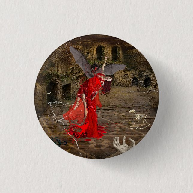 Durstig Button (Vorderseite)