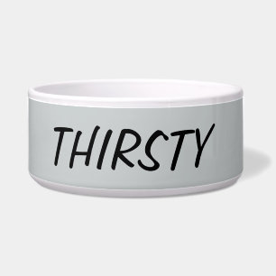 Durstige Hundeschüssel Napf