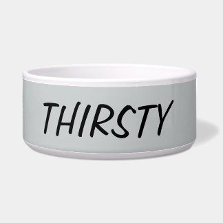 Durstige Hundeschüssel Napf